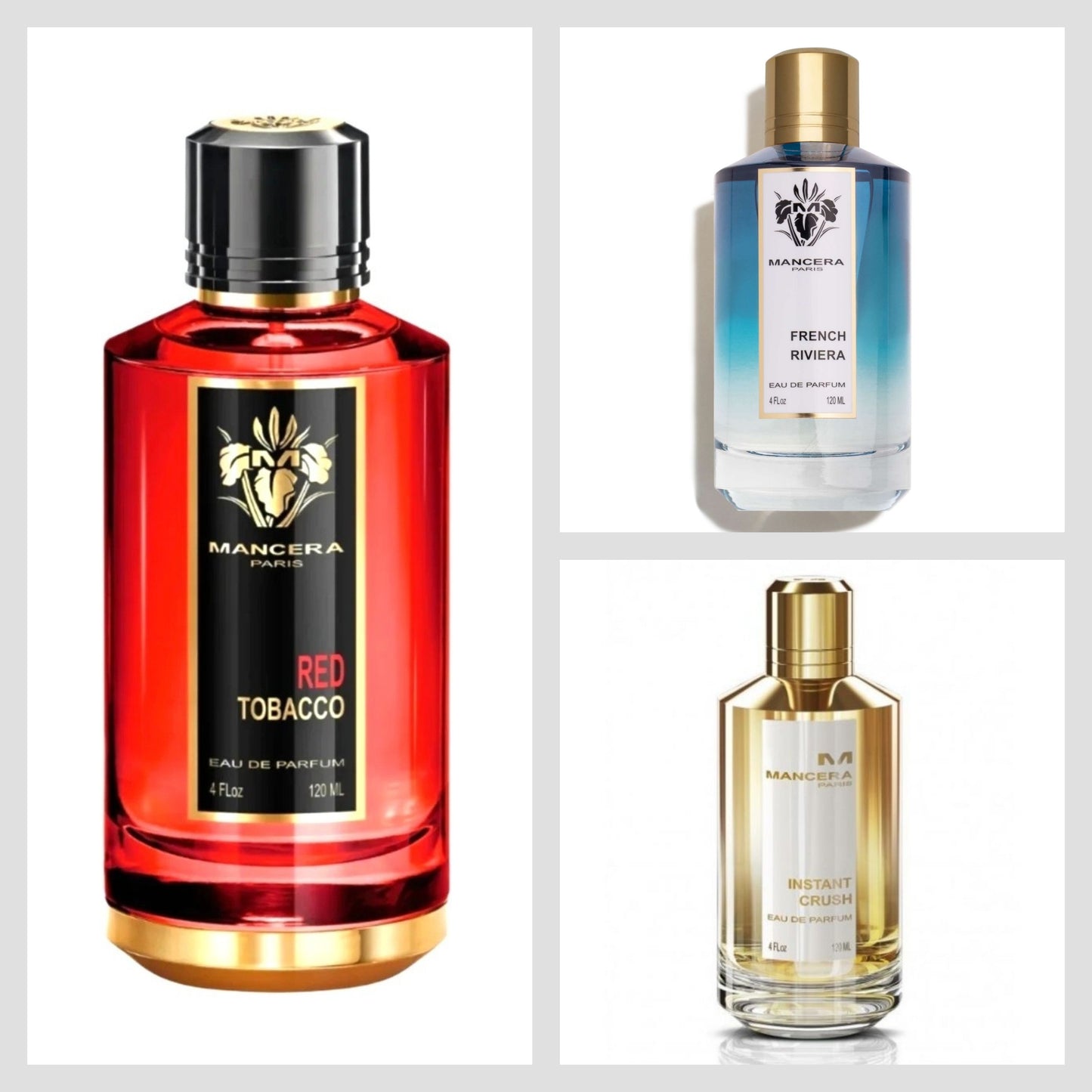 MANCERA • Decanto Set • trei contraste intense și solare